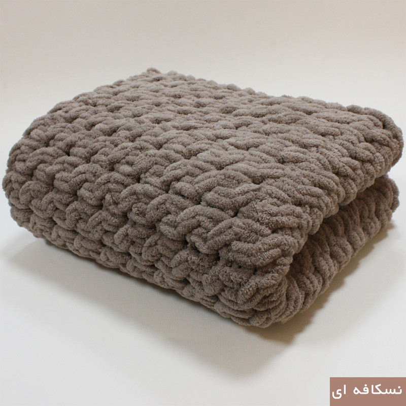 شال مبل و تخت کالای خواب شاران مدل رنگی سایز 60×150 سانتی متر