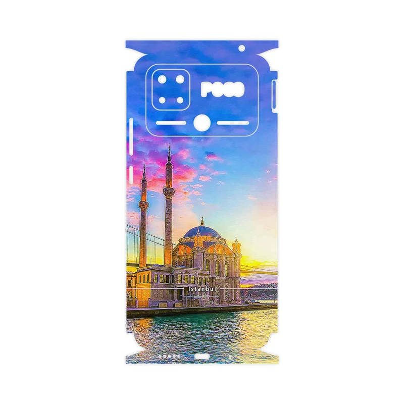 برچسب پوششی ماهوت مدل City of Istanbul-FullSkin مناسب برای گوشی موبایل شیائومی Poco C40