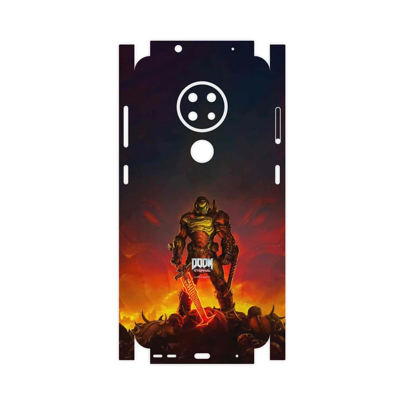 برچسب پوششی ماهوت مدل DOOM Game Series-FullSkin مناسب برای گوشی موبایل نوکیا 6.2