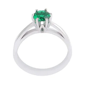 انگشتر نقره زنانه بازرگانی میلادی مدل سنگ کوارتز کد AWR_1101