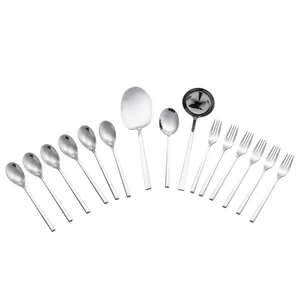 سرویس قاشق و چنگال 15 پارچه جی فی نی مدل G-2203 مناسب 6 نفر