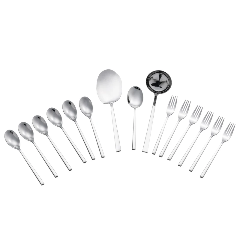 سرویس قاشق و چنگال 15 پارچه جی فی نی مدل G-2203 مناسب 6 نفر