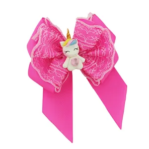 گیره مو دخترانه مدل یونیکورن تکشاخ کد T02