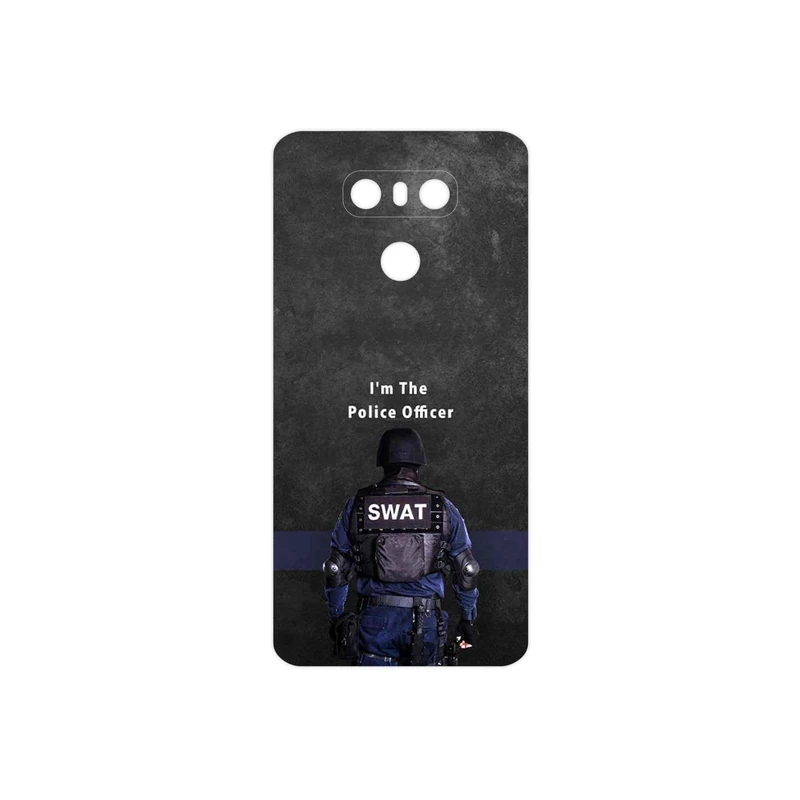 برچسب پوششی ماهوت مدل Police Officer مناسب برای گوشی موبایل ال جی G6