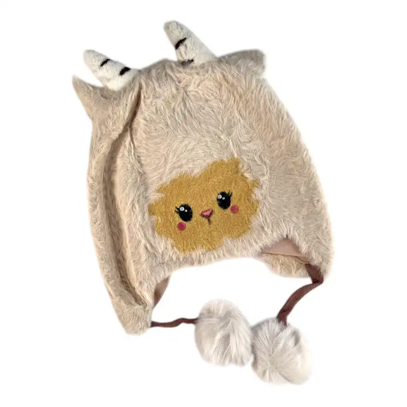 کلاه بافتنی بچگانه مدل شاخ RO_179