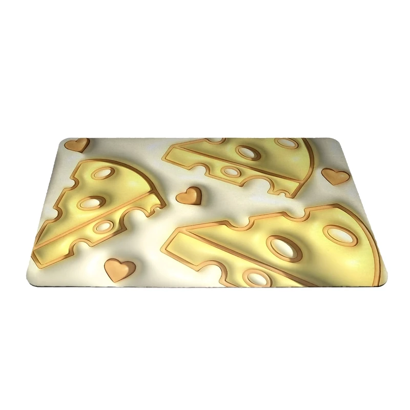 ماوس پد مدل پنیر سه بعدی سایز 24x37 سانتی متر