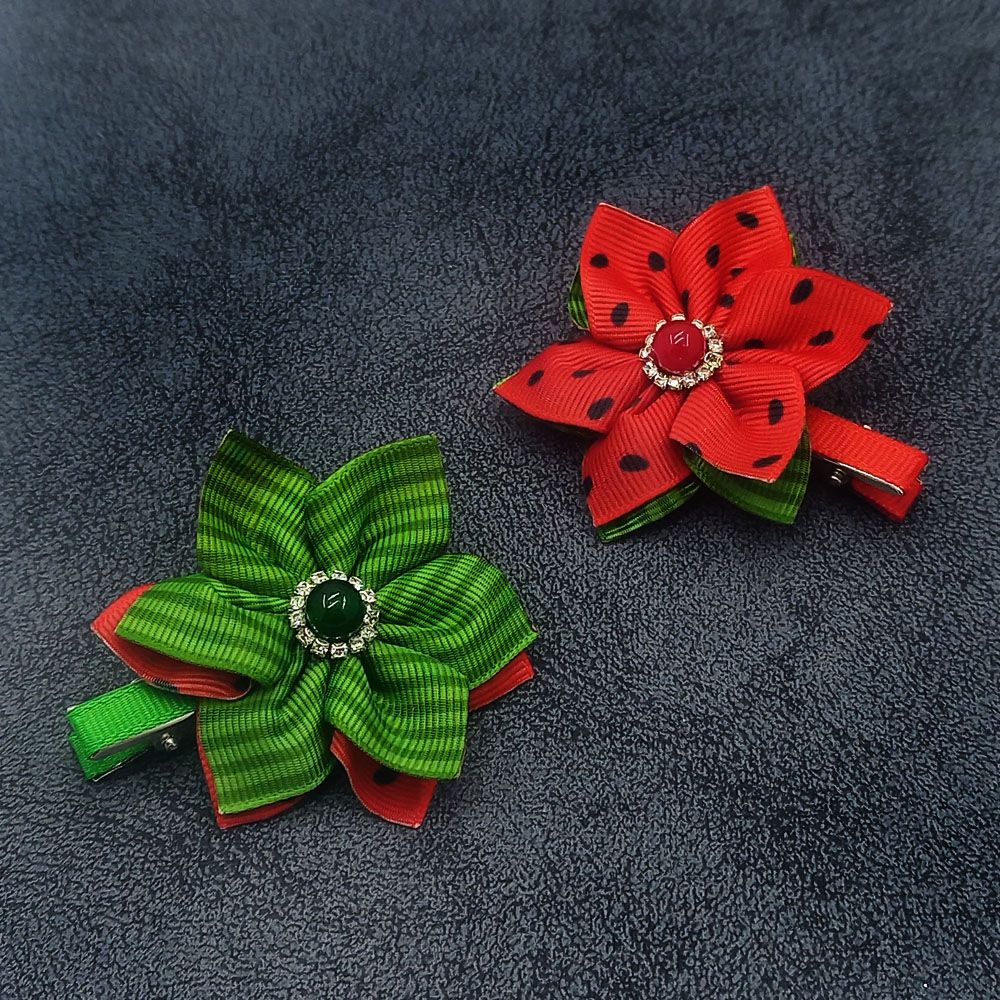 گیره مو دخترانه مدل یلدا کد 01091912 بسته 2 عددی -  - 2