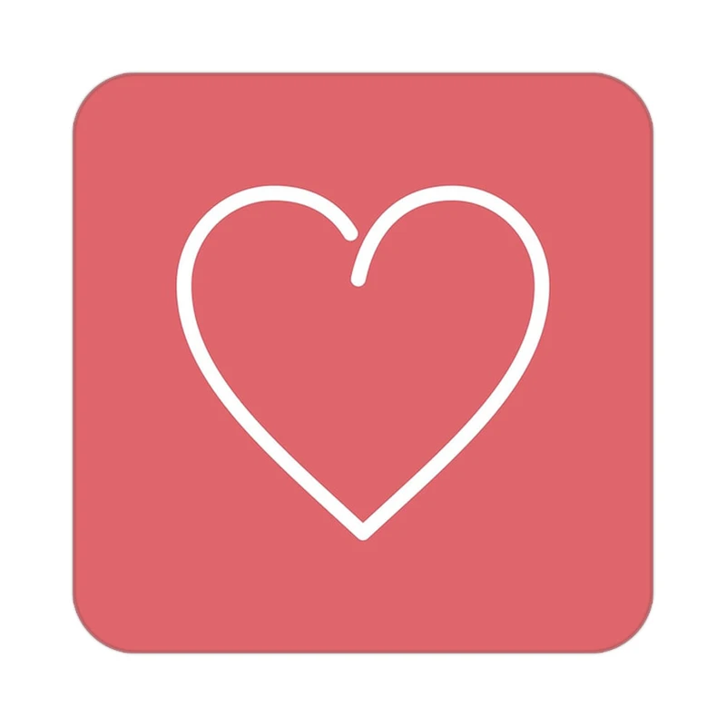 زیر لیوانی کاکتی طرح عاشقانه مدل mp38459