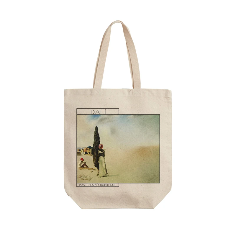 ساک خرید ترمه طراحان ایده مدل چشمه نکروفیلیک از دالی کد art0745 - L