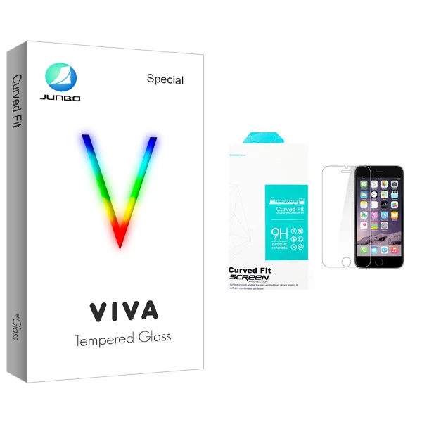 محافظ صفحه نمایش شیشه ای جانبو مدل Viva Glass مناسب برای گوشی موبایل اپل iphone 7