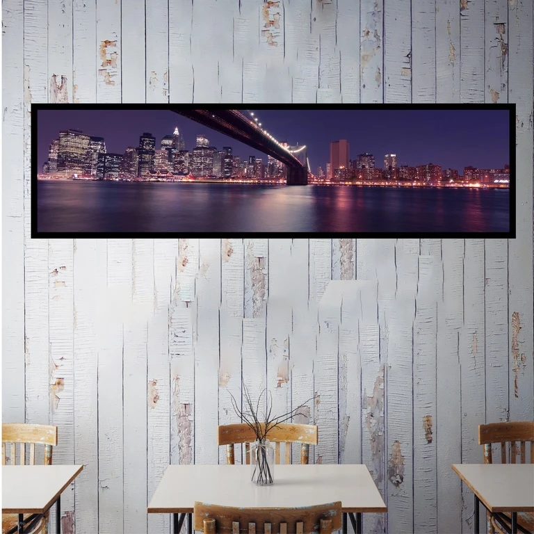 تابلو بکلیت طرح منظره شهری مدل کشیده B-7417