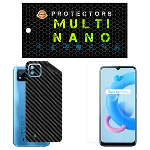 Multi Nano X-SFC Screen Protector For Realme C11 2021 with back skin
