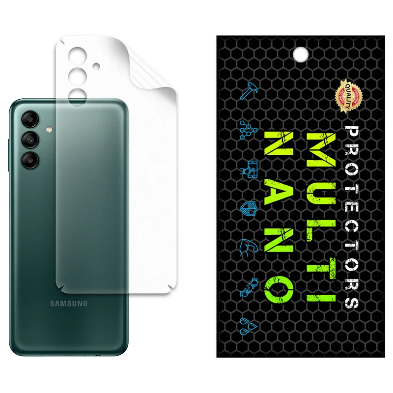 محافظ پشت مات نانو هیدروژل مولتی نانو مدل X-F1B مناسب برای گوشی موبایل سامسونگ Galaxy A04S