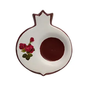 جاشمعی سرامیکی مدل گل رز کد 12