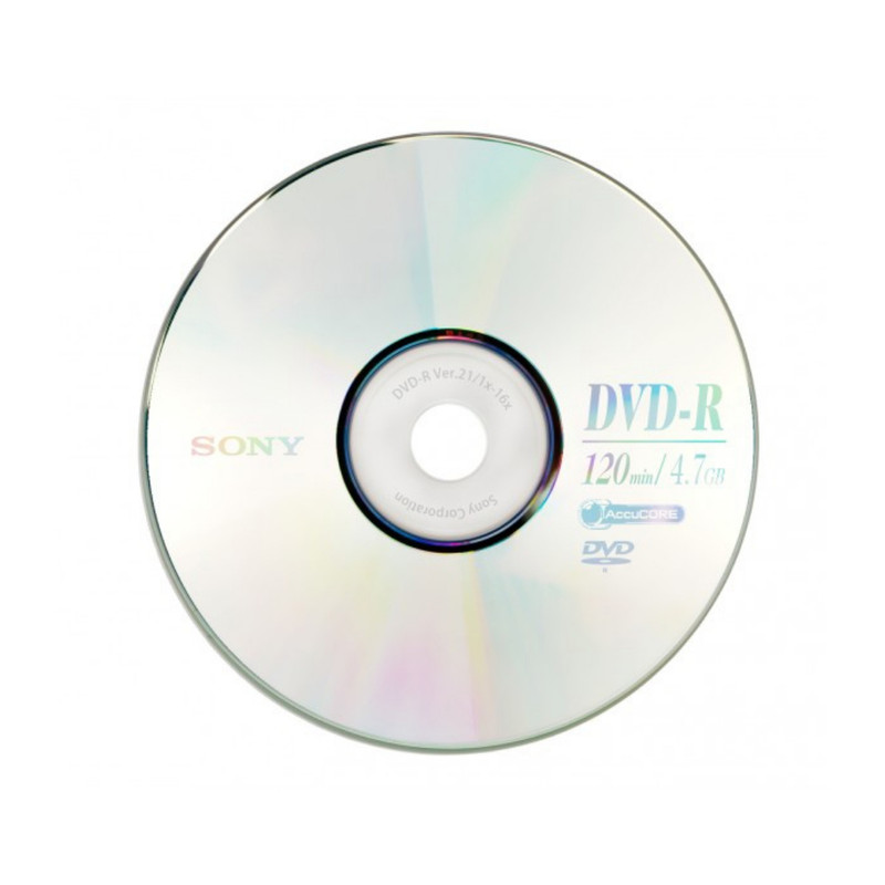 دی وی دی خام سونی مدل DVD-R بسته 2 عددی