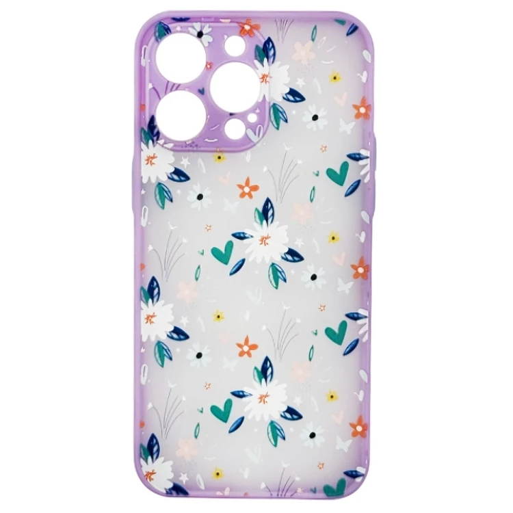  کاور مدل Summer Floral Prpمناسب برای گوشی موبایل اپل iPhone 15 ProMax