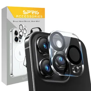 Sprig 3D Transparent Camera Lens Protector For Apple Iphone 16 Pro / 16 Pro max