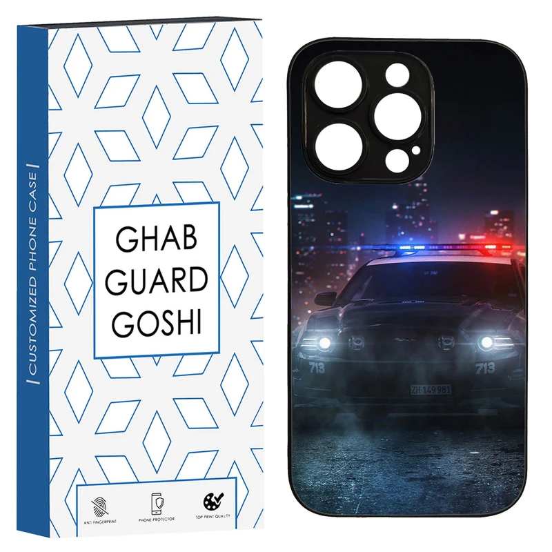کاور قاب گارد گوشی طرح پلیسی کد TPU-139 مناسب برای گوشی موبایل اپل Iphone 13 PRO