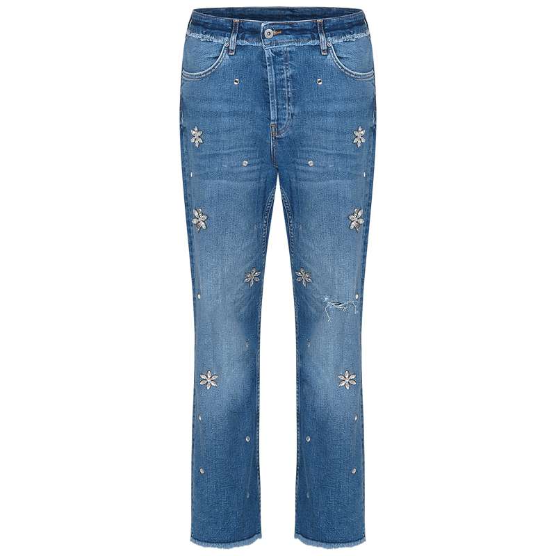 شلوار جین زنانه اچ اند ام مدل E25