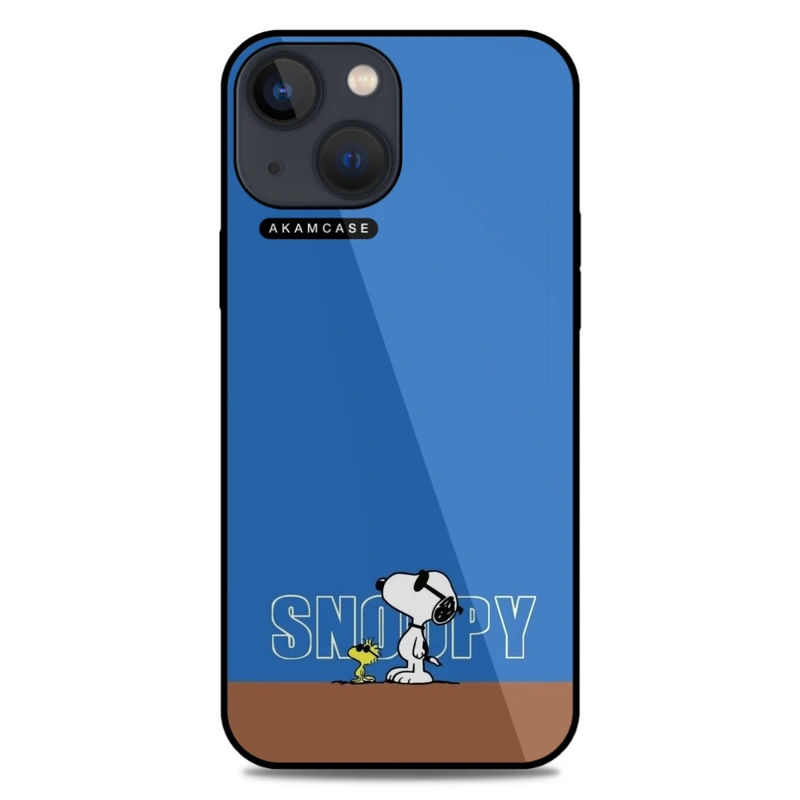 کاور آکام مدل AMC-WA13M-SNOOPY-43 مناسب برای گوشی موبایل اپل iPhone 13 Mini
