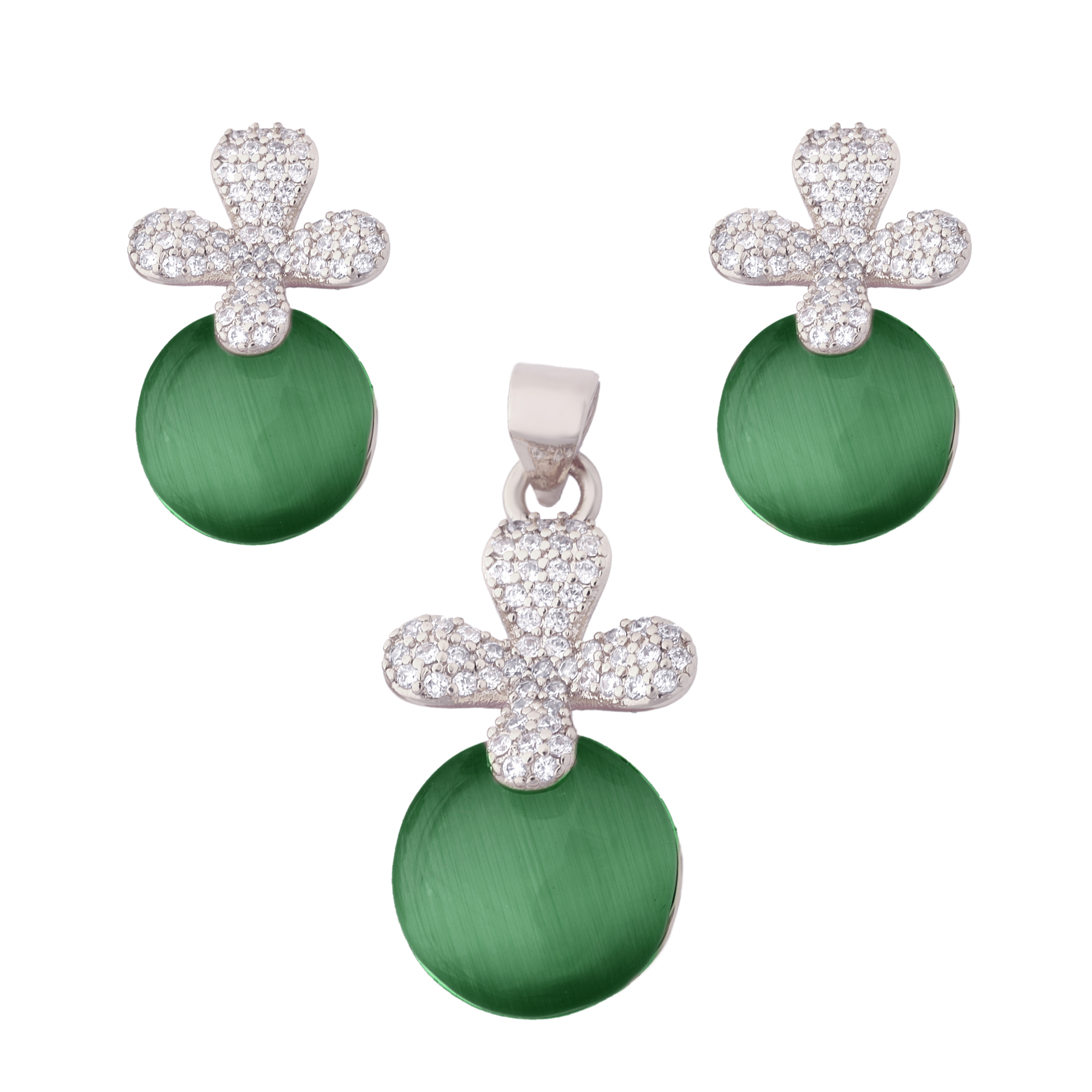 نیم ست زنانه  طرح دایره و گل کد 709