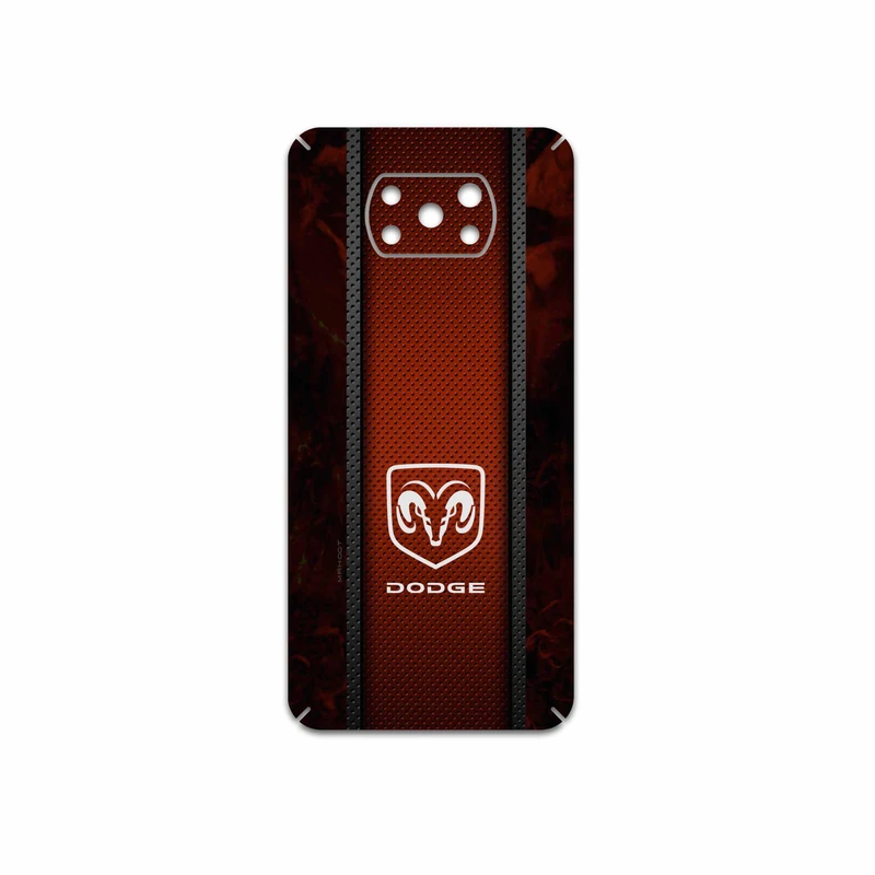 برچسب پوششی ماهوت مدل Dodge مناسب برای گوشی موبایل شیائومی Poco X3 Pro