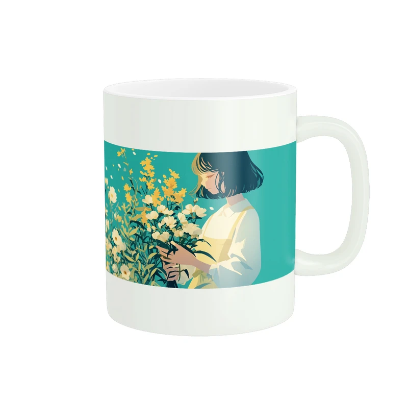 ماگ پاد آفرین طرح دخترانه کد 1213