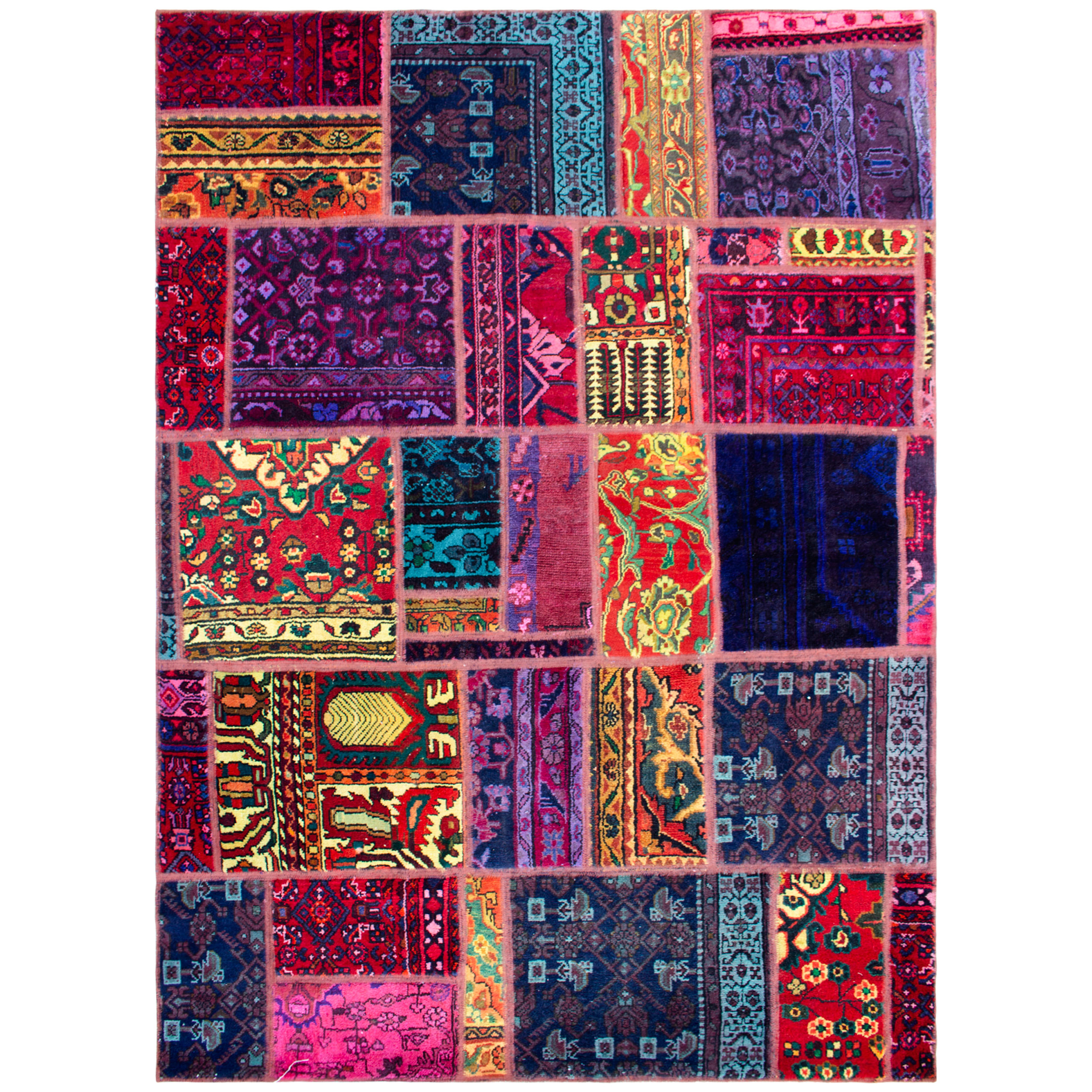 کلاژفرش دستبافت چهار متری کد BF156