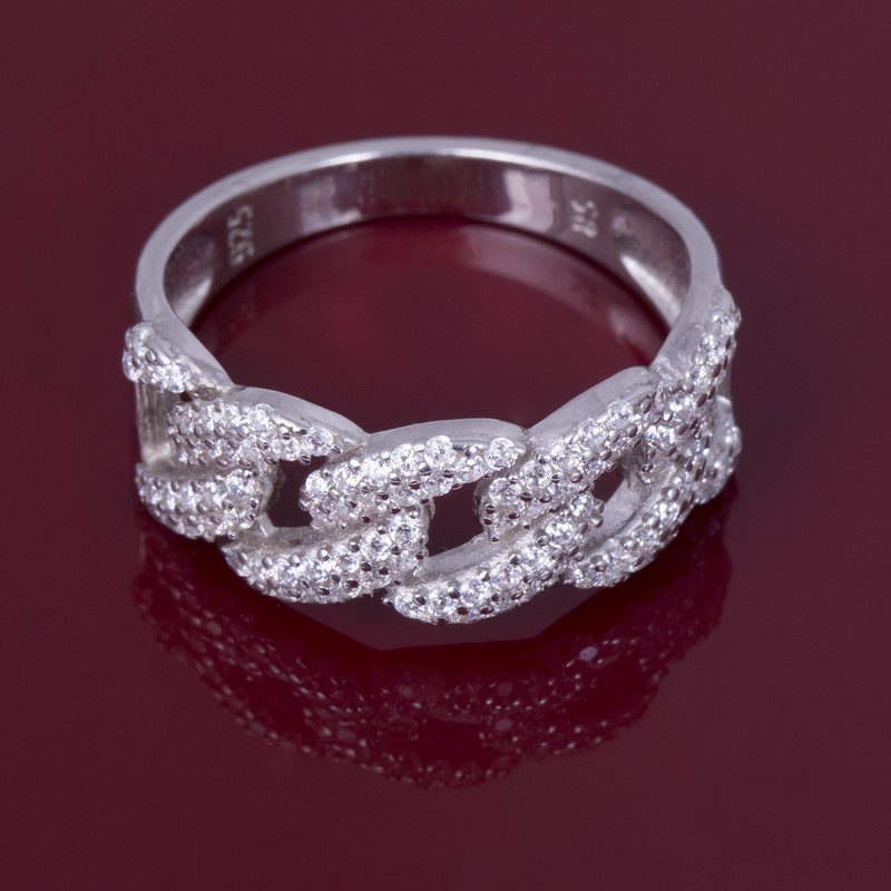 انگشتر نقره زنانه مدل GTA-0132 انگشتر نقره زنانه مدل GTA-0132