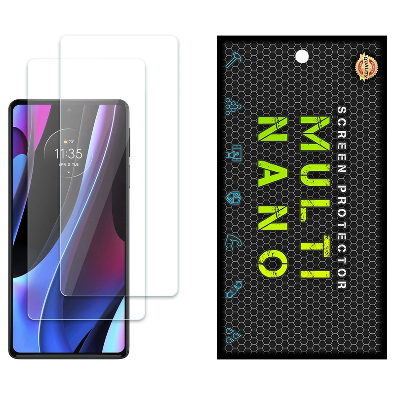 محافظ صفحه نمایش مولتی نانو مدل X-S2N مناسب برای گوشی موبایل موتورولا Edge Plus 5G 2022 بسته دو عددی