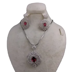 نیم ست نقره زنانه مدل glsr-111