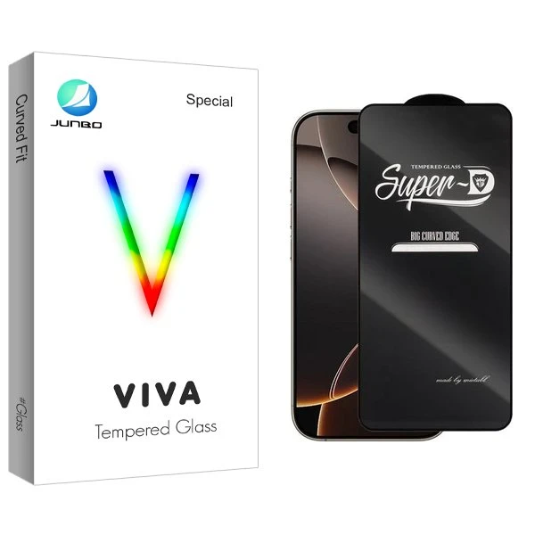 محافظ صفحه نمایش جانبو مدل Viva SuperD مناسب برای گوشی موبایل اپل iPhone 16 Pro