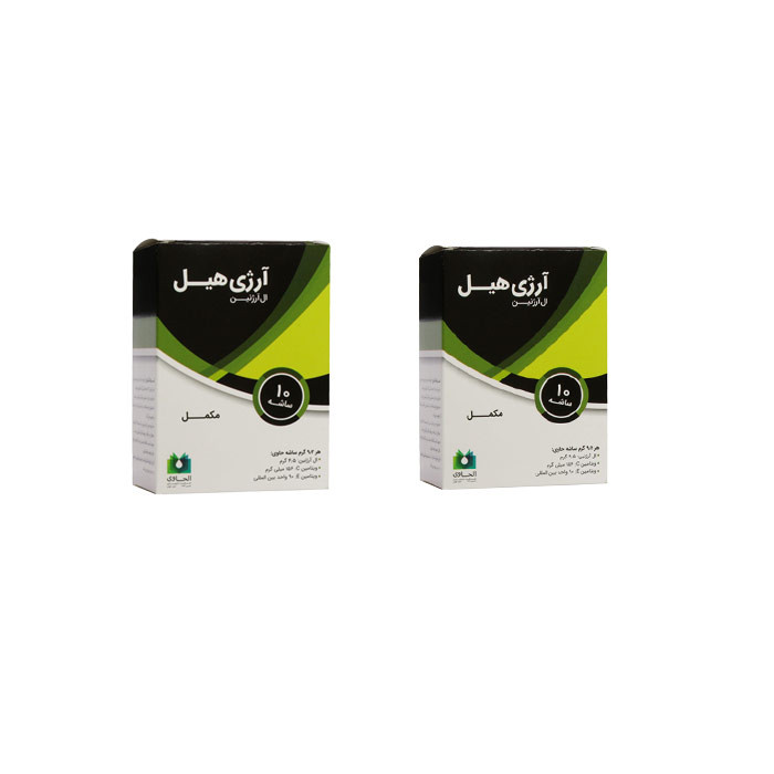 ساشه ال آرژنین آرژی هیل الحاوی بسته 2 عددی
