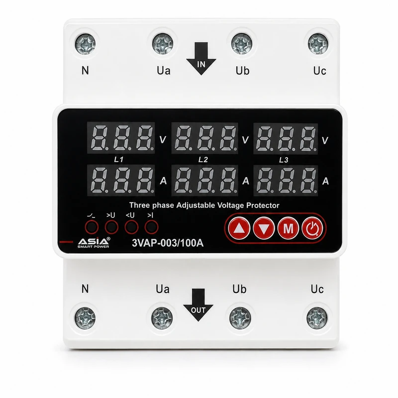 محافظ ولتاژ آسیا اسمارت پاور مدل 3vap-002/100a