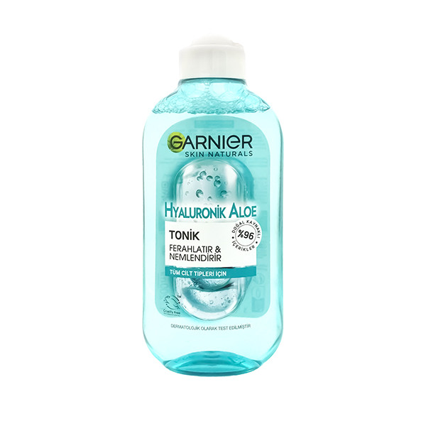 تونر گارنیه مدل Hyaluronik Aloe حجم 200 میلی لیتر