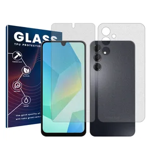 Glass Resistant model Matte screen protector suitable for Samsung Galaxy A16 mobile phone Along with the phone back protector