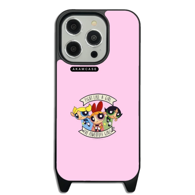 کاور آکام مدل AMCWLA14PRO-POWERPUFF GIRLS16 مناسب برای گوشی موبایل اپل iPhone 14 Pro