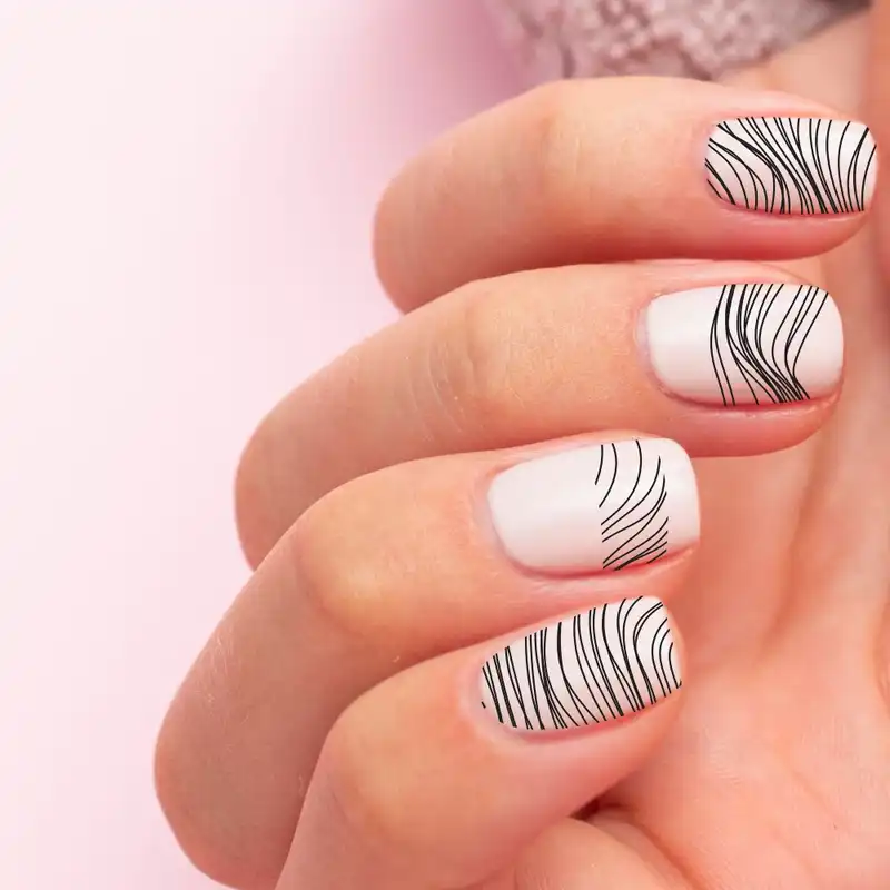 برچسب لنز ناخن مدل L2071