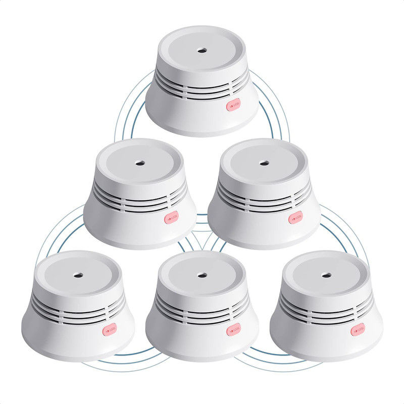 دتکتور دود و حرارت مدل S-RF220 بسته دو عددی