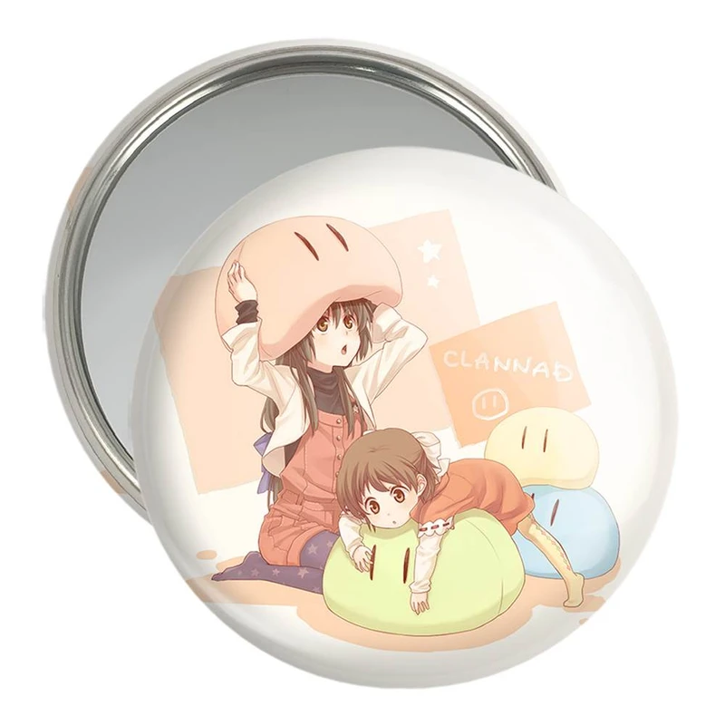 آینه جیبی خندالو مدل ناگیسا و فوکو انیمه کلند Clenned  کد 22430