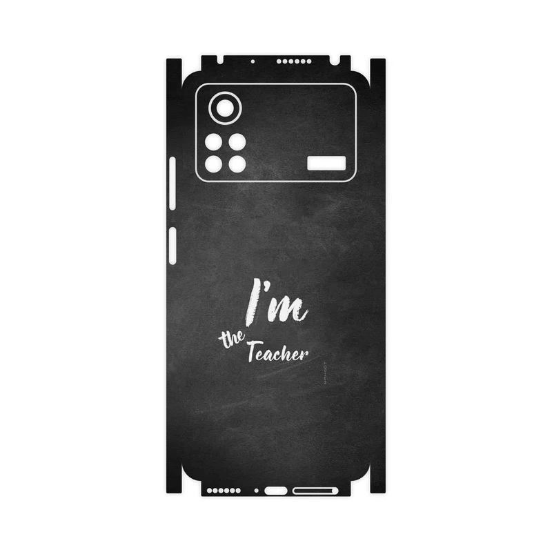 برچسب پوششی ماهوت مدل Teacher-FullSkin مناسب برای گوشی موبایل شیائومی Poco X4 Pro 5G