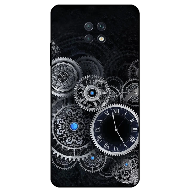 کاور مگافون طرح ساعت مدل 8161 مناسب برای گوشی موبایل شیائومی Redmi Note 9 5G 
