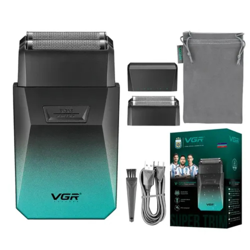 ماشین اصلاح موی سر و صورت شارژی وی جی ار مدل V-372