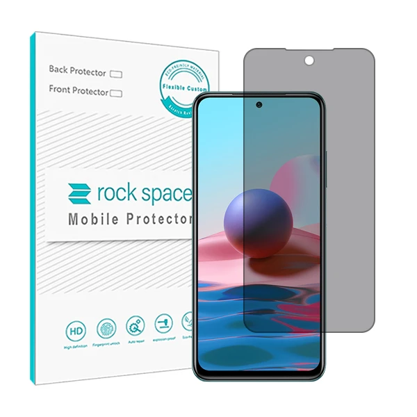 محافظ صفحه نمایش حریم شخصی راک اسپیس مدل HyPRV مناسب برای گوشی موبایل شیائومی Redmi Note 10