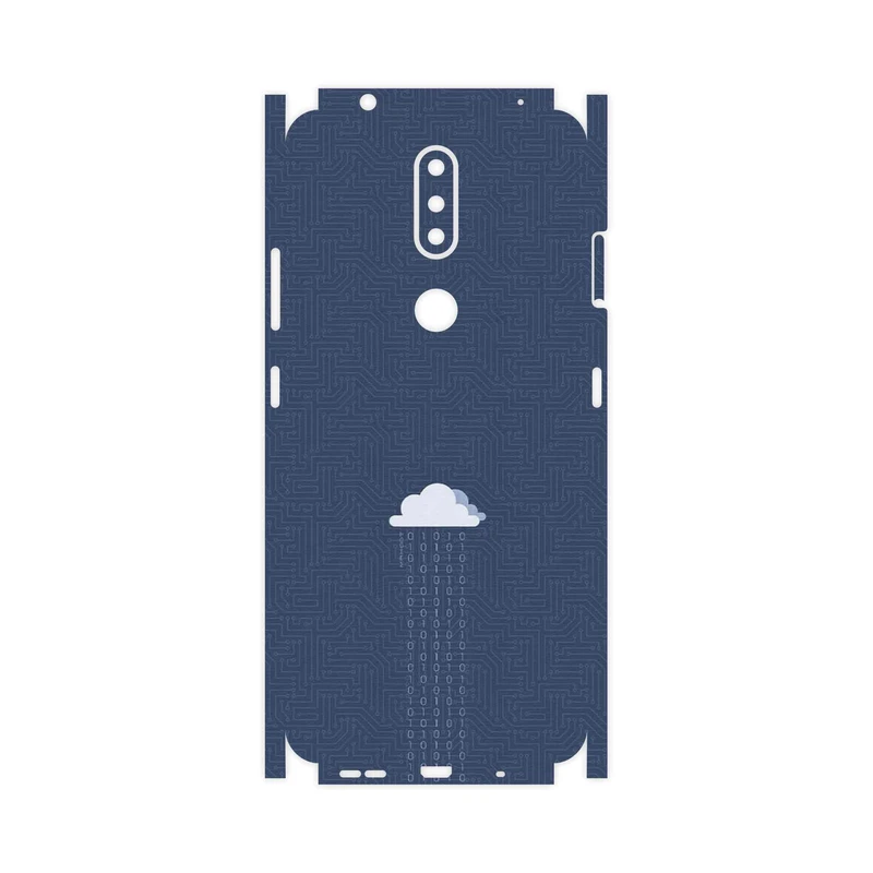 برچسب پوششی ماهوت مدل Minimal Data Cloud-FullSkin مناسب برای گوشی موبایل نوکیا 2.4