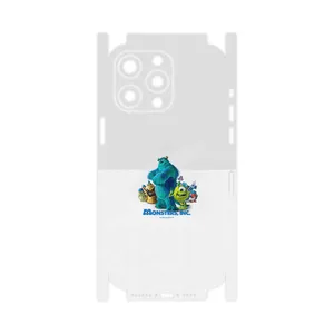 MAHOOT Monsters Inc-FullSkin Cover Sticker for Apple iPhone 15 Pro Max