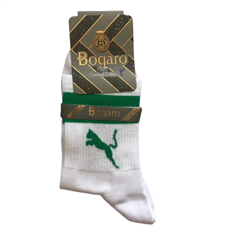 جوراب ورزشی مردانه بوگارو مدل نانو bmn مجموعه 3 عددی