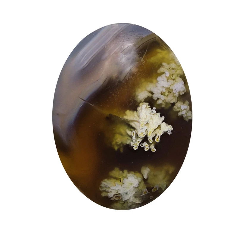 سنگ راف عقیق مدل عسلی شکوفه بهاری star 117