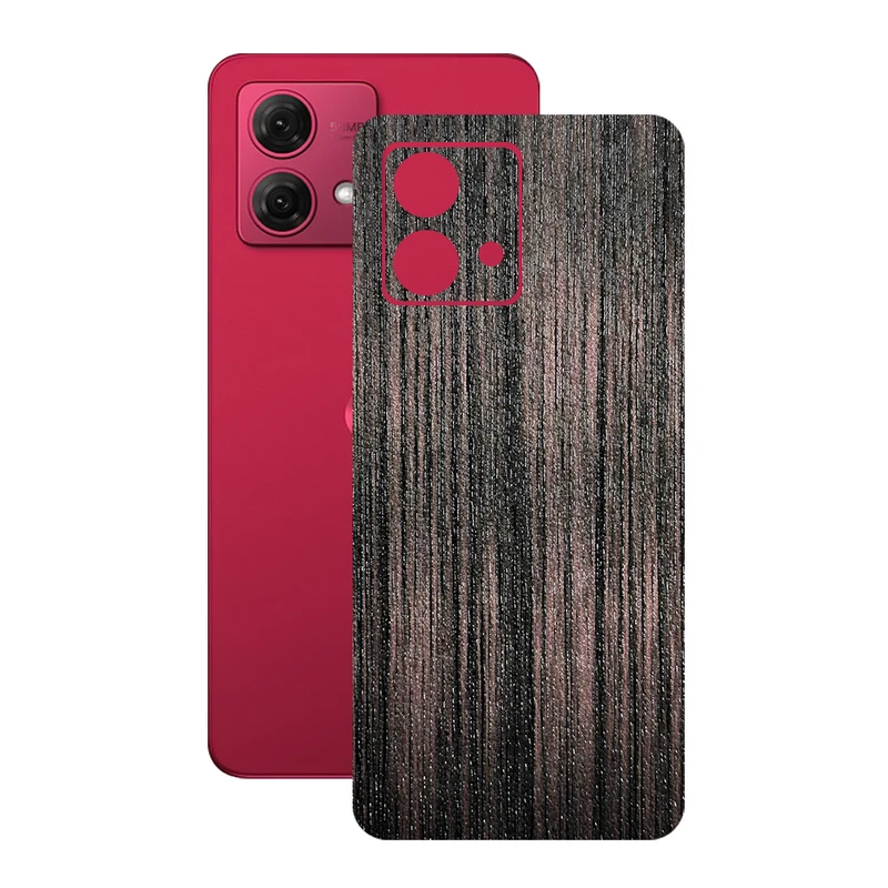 برچسب پوششی ریمکس مدل Leth طرح چوب مناسب برای گوشی موبایل موتورولا Moto G84