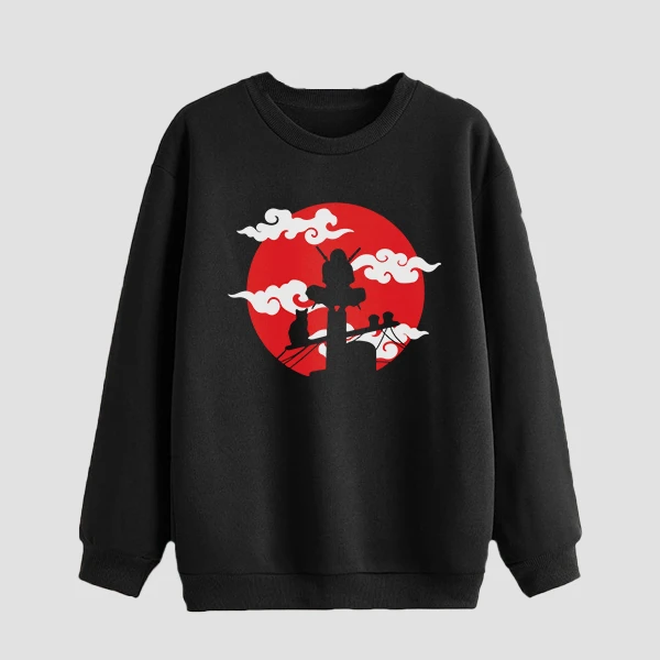 سویشرت مردانه مدل دورس انیمه ای ناراتو کد anm113